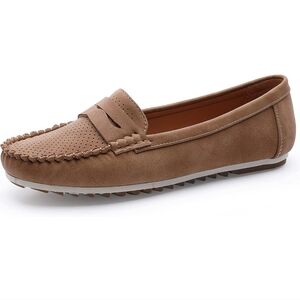 NWT CentroPoint Women's Penny Loafers Comfy Slip on Boat Shoe Ladies Casual Flat